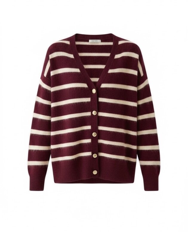 Burgundy Cardigan